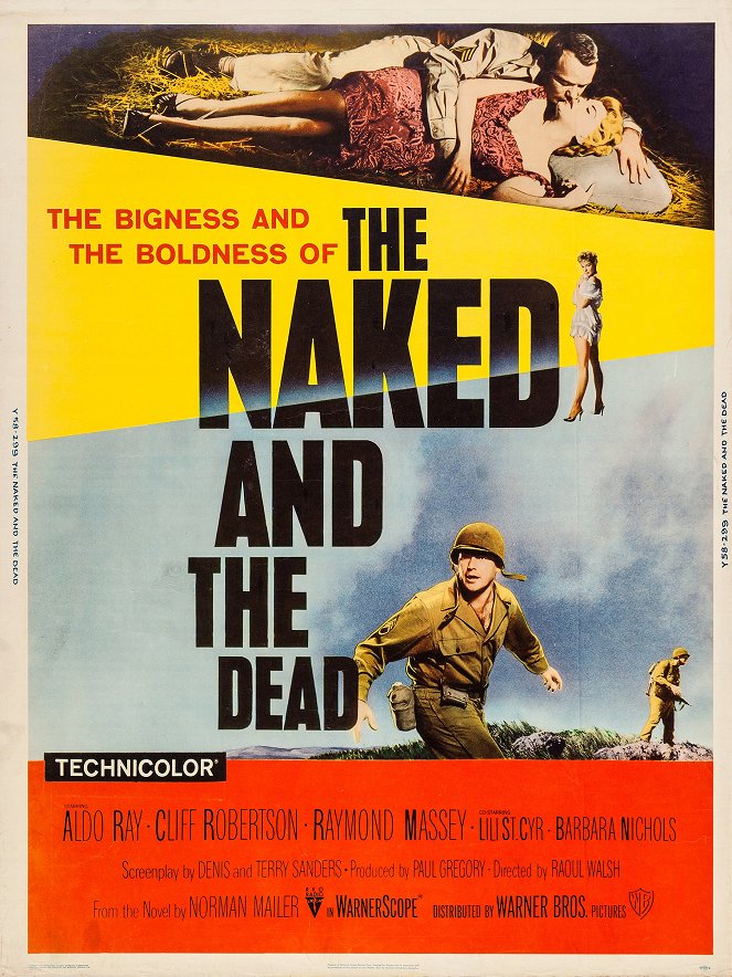 The Naked and the Dead - Plakate