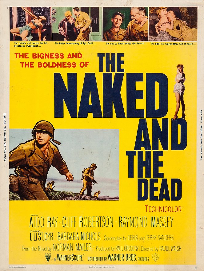 The Naked and the Dead - Plakate