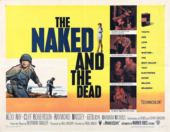 The Naked and the Dead - Plakate