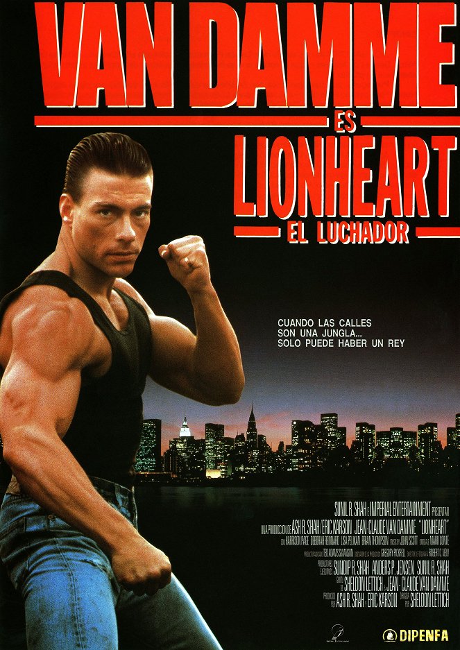 Lionheart: El luchador - Carteles