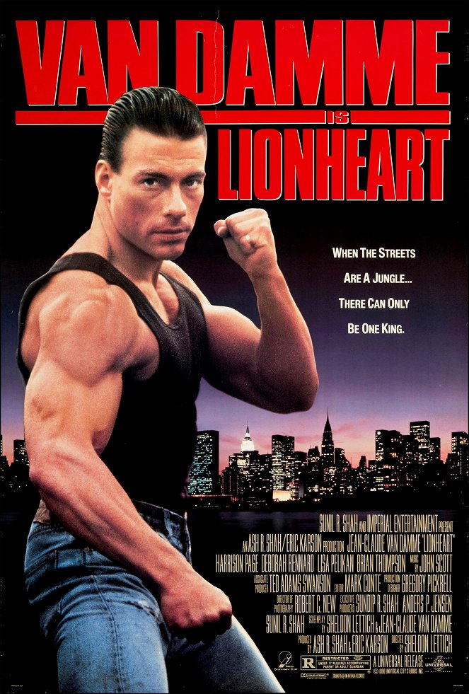 Lionheart - The Streetfighter - Posters