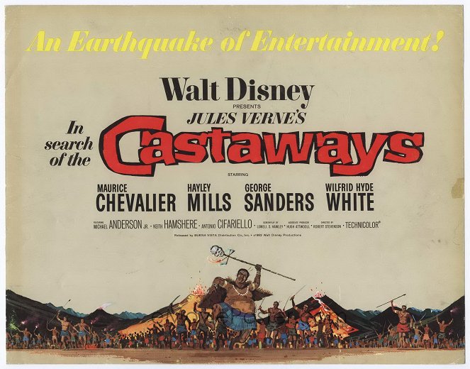 In Search of the Castaways - Plakaty