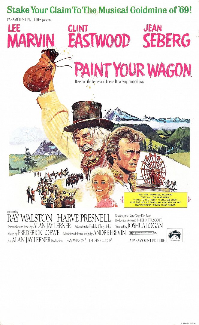 Paint Your Wagon - Cartazes