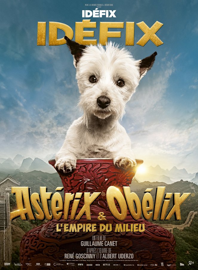 Asterix y Obelix: El reino medio - Carteles