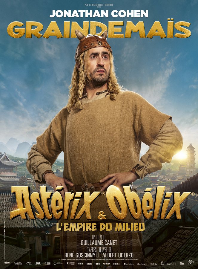 Asterix y Obelix: El reino medio - Carteles