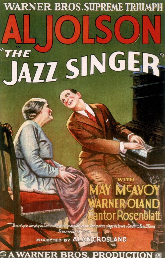 Jazzový spevák - Plagáty