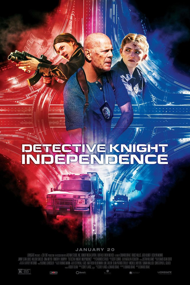 Detective Knight: Independence - Cartazes