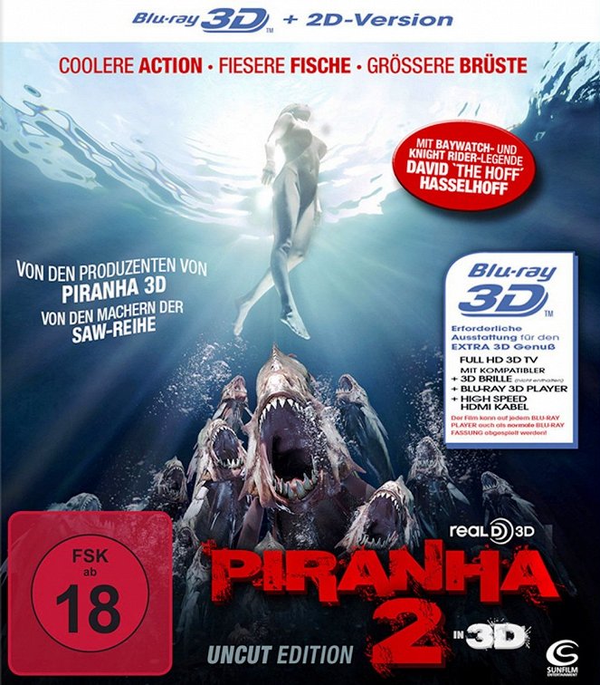 Piranha 3DD - Plakate