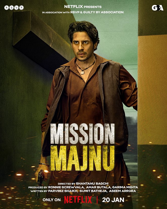Mission Majnu - Affiches