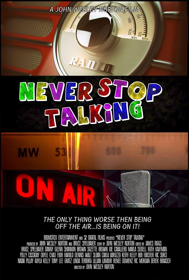 Never Stop Talking - Cartazes