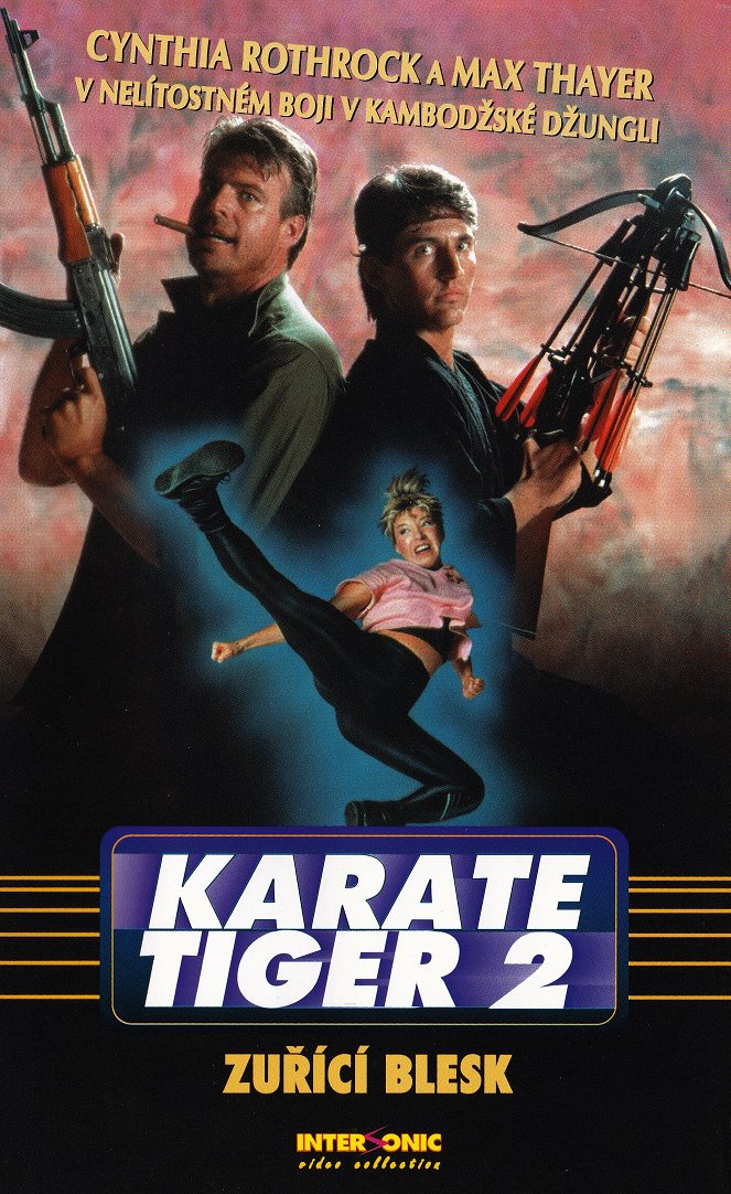 Karate tiger 2: Zuřící blesk - Plakáty