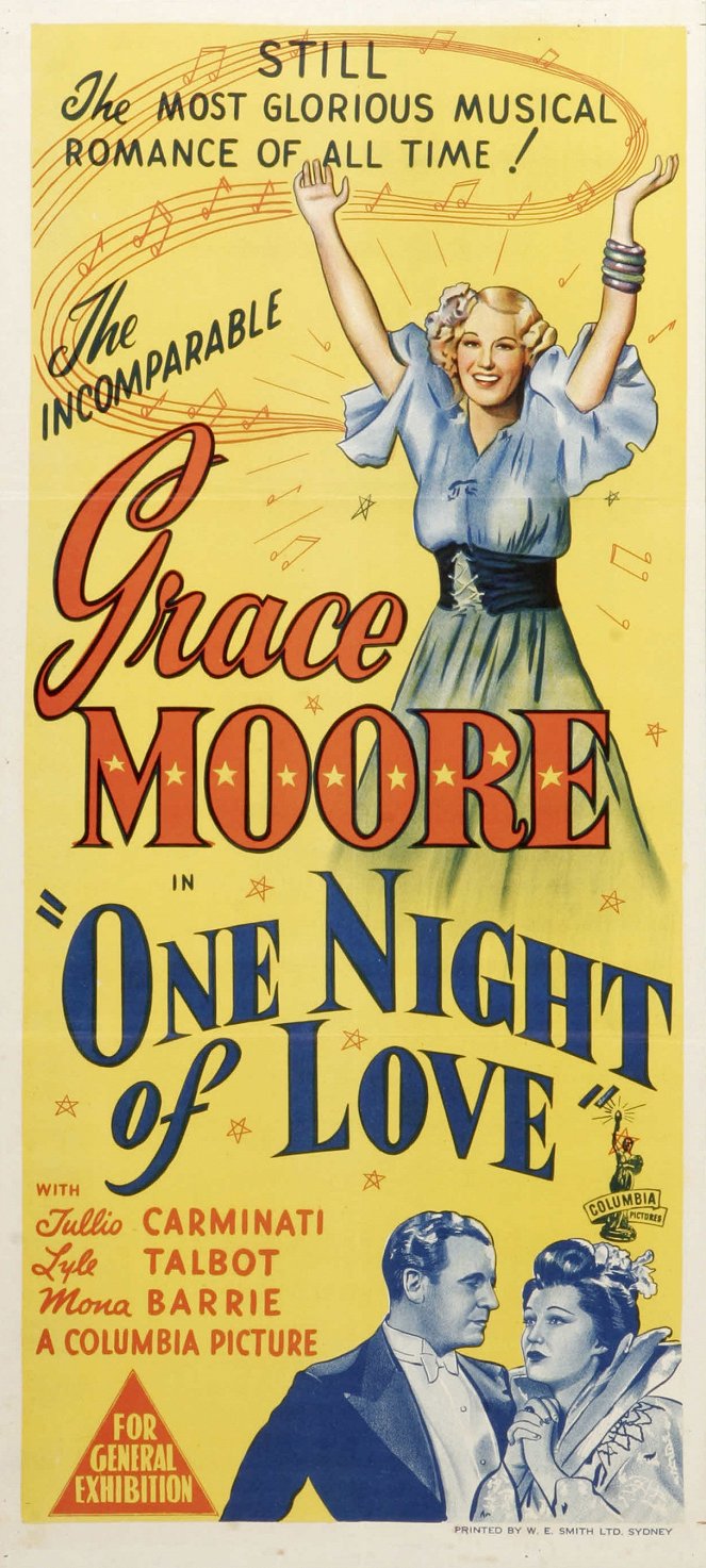 One Night of Love - Posters