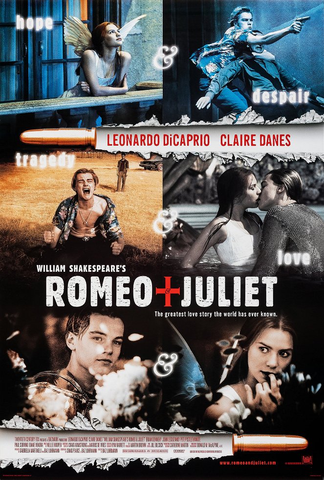 Romeo + Julieta - Carteles