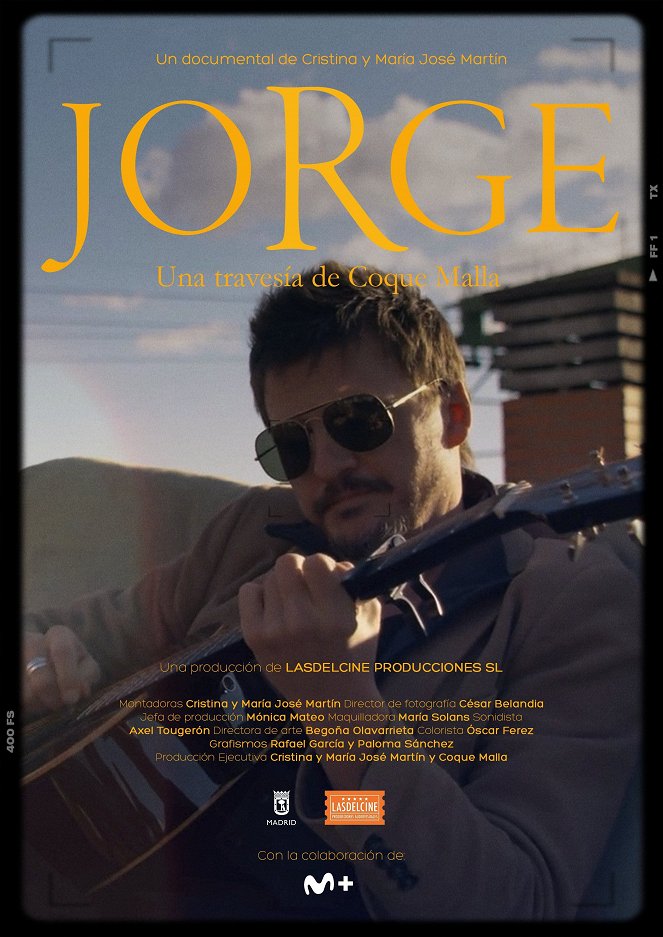 Jorge, una travesía de Coque Malla - Plakate