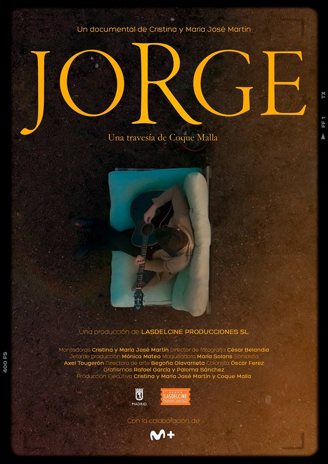 Jorge, una travesía de Coque Malla - Julisteet