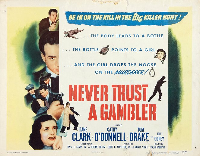 Never Trust a Gambler - Cartazes