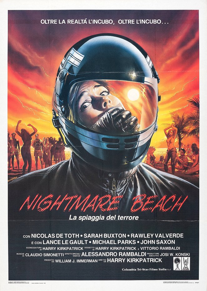 Nightmare Beach - Plakaty