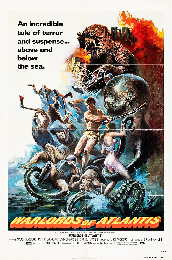 Warlords of Atlantis - Posters