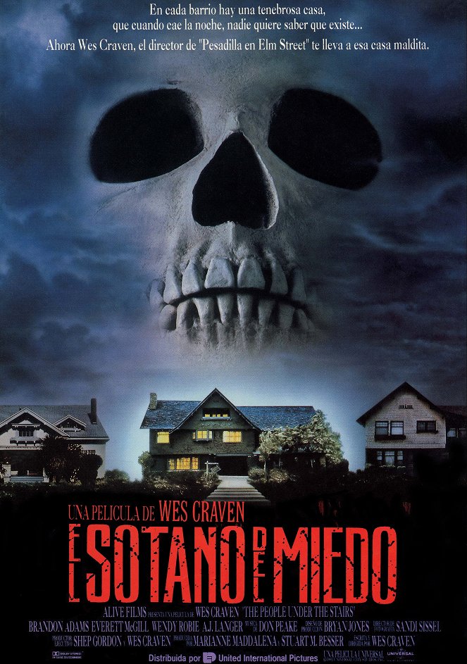 El sótano del miedo - Carteles