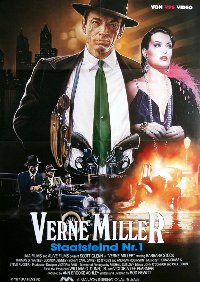 Verne Miller - Staatsfeind Nr. 1 - Plakate