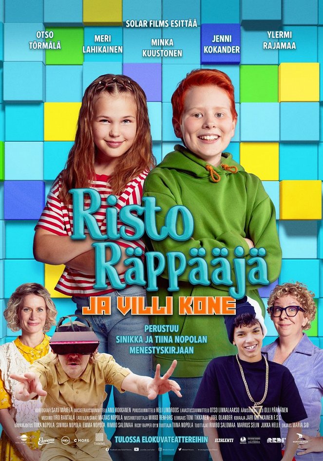 Risto Räppääjä ja villi kone - Posters