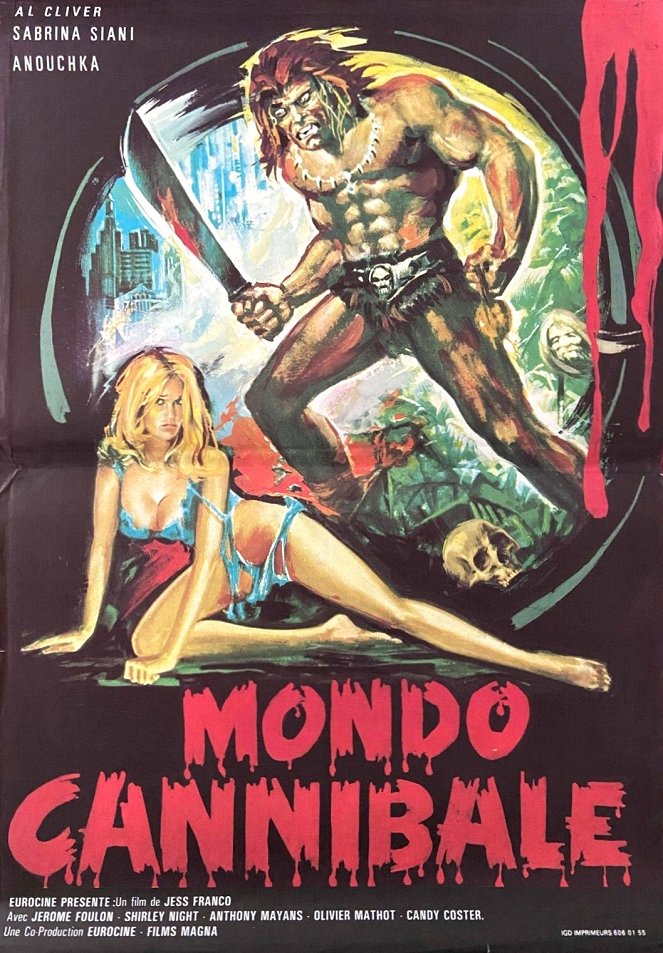 Mondo Cannibale 3. Teil: Die blonde Göttin der Kannibalen - Plakate