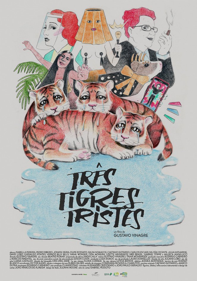 Três tigres tristes - Plakate