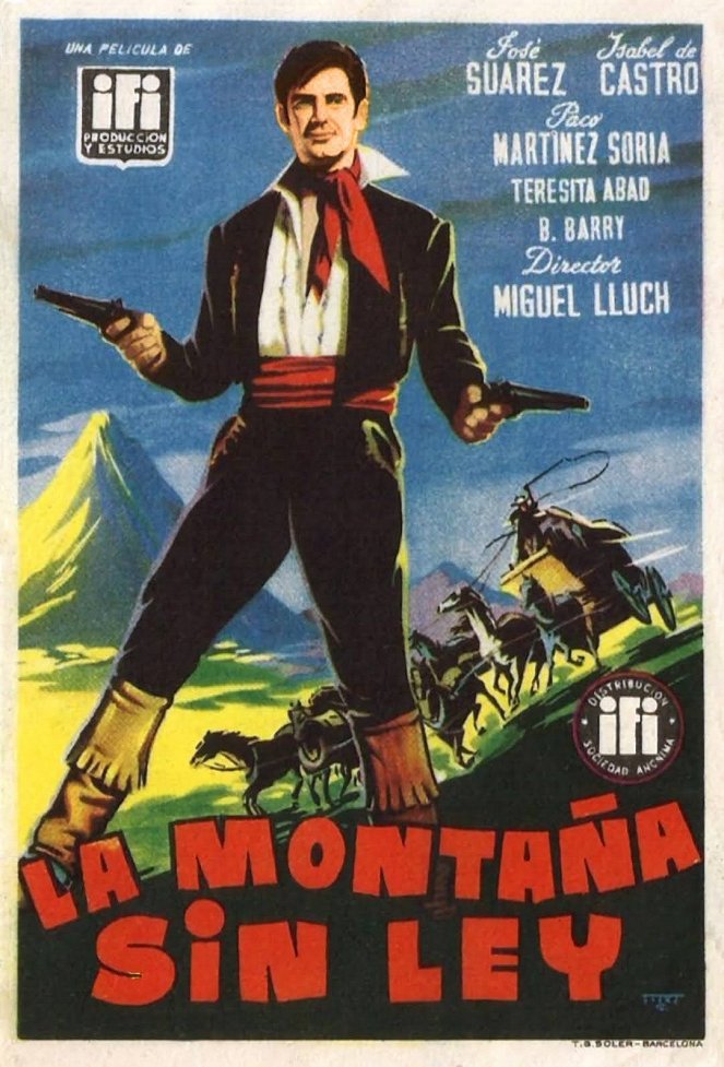 La montaña sin ley - Affiches