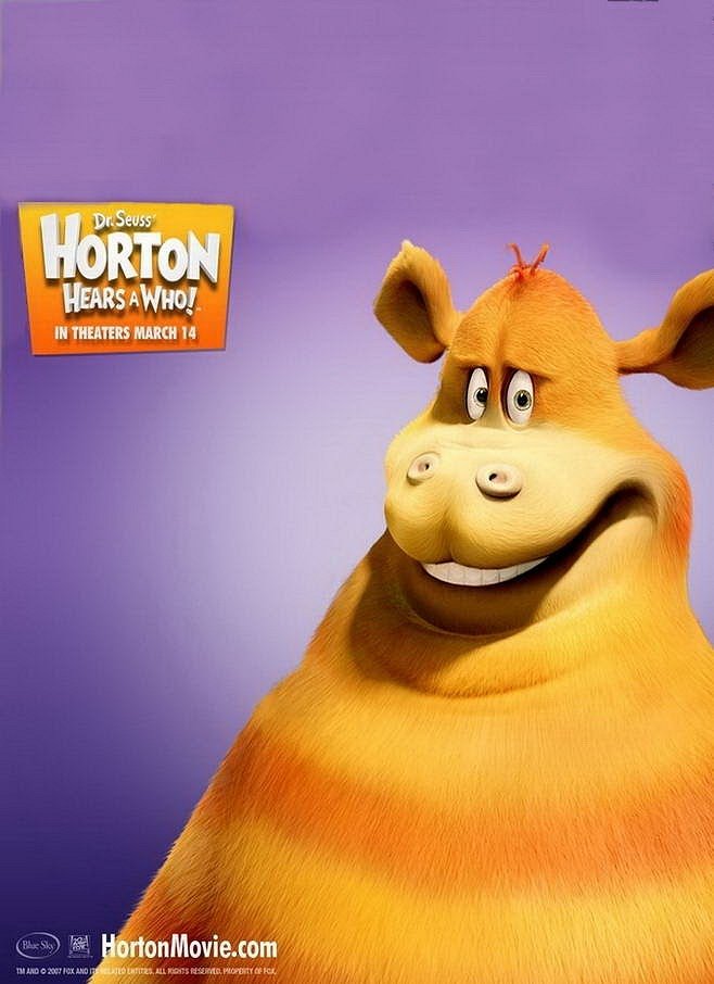 Horton słyszy Ktosia - Plakaty