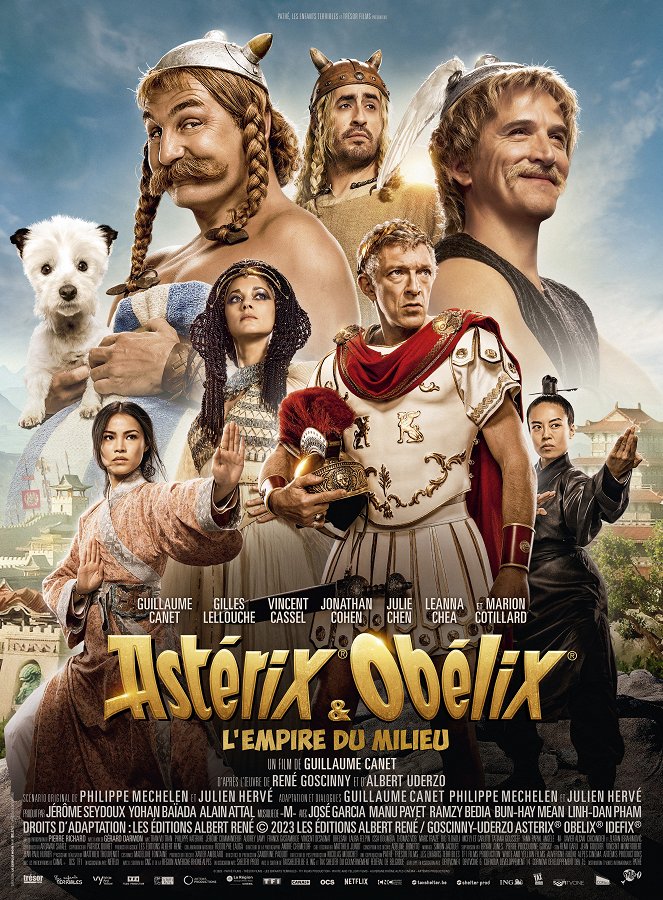 Asterix és Obelix: A Középső Birodalom - Plakátok