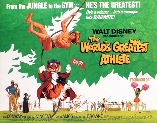 The World's Greatest Athlete - Plakátok