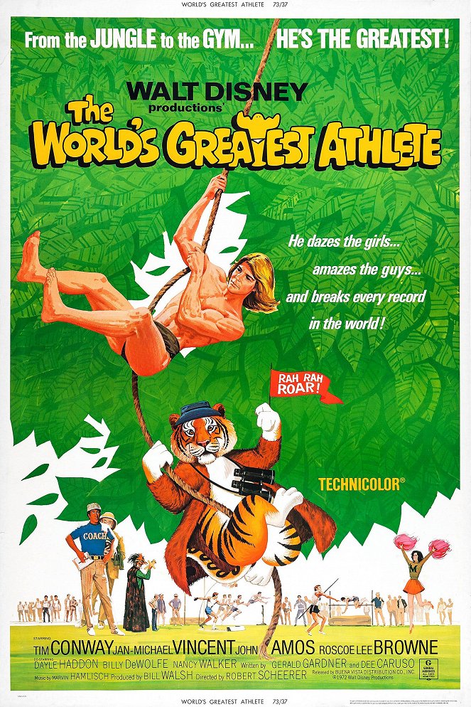 The World's Greatest Athlete - Plakaty