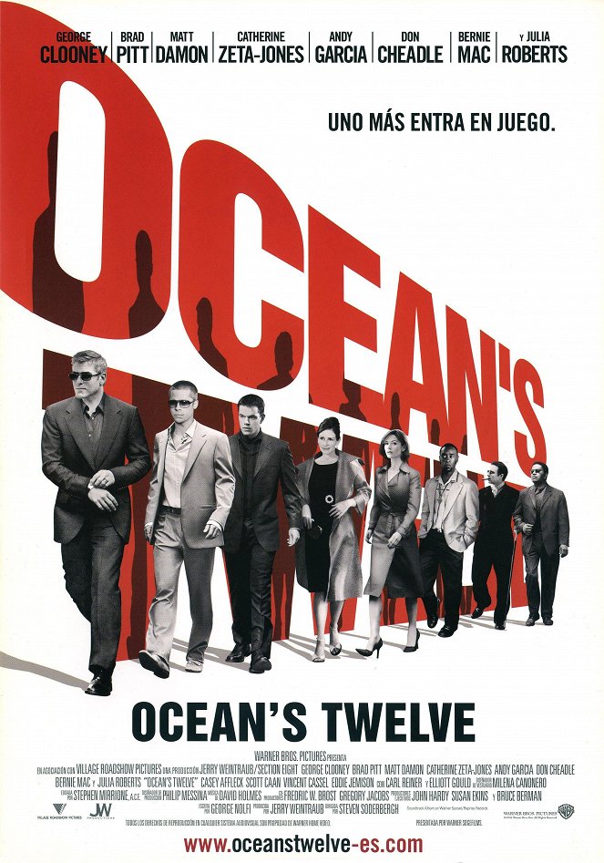 Ocean's Twelve - Carteles