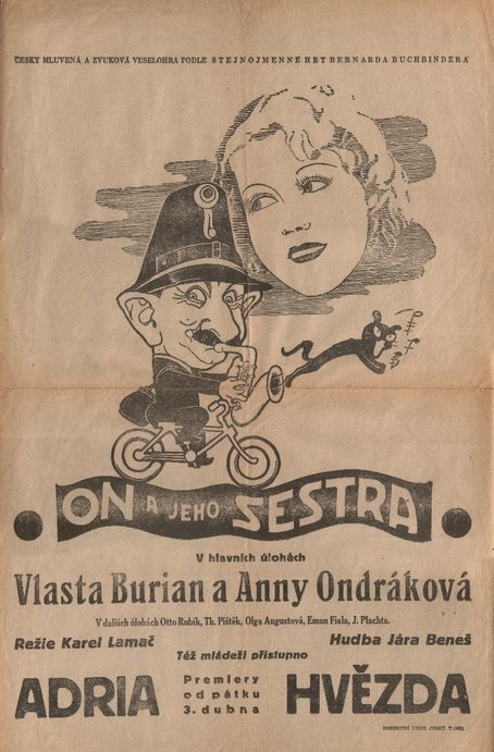 On a jeho sestra - Affiches