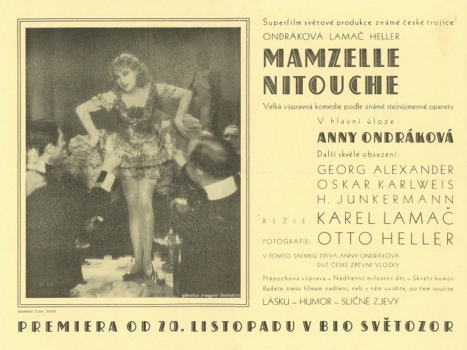 Mamzelle Nitouche - Plakáty