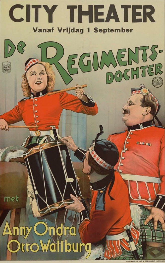 Die Regimentstochter - Posters