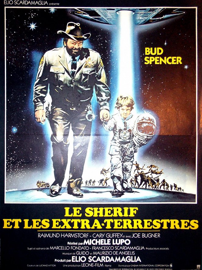 Le Sheriff Charly et les extra-terrestres - Affiches