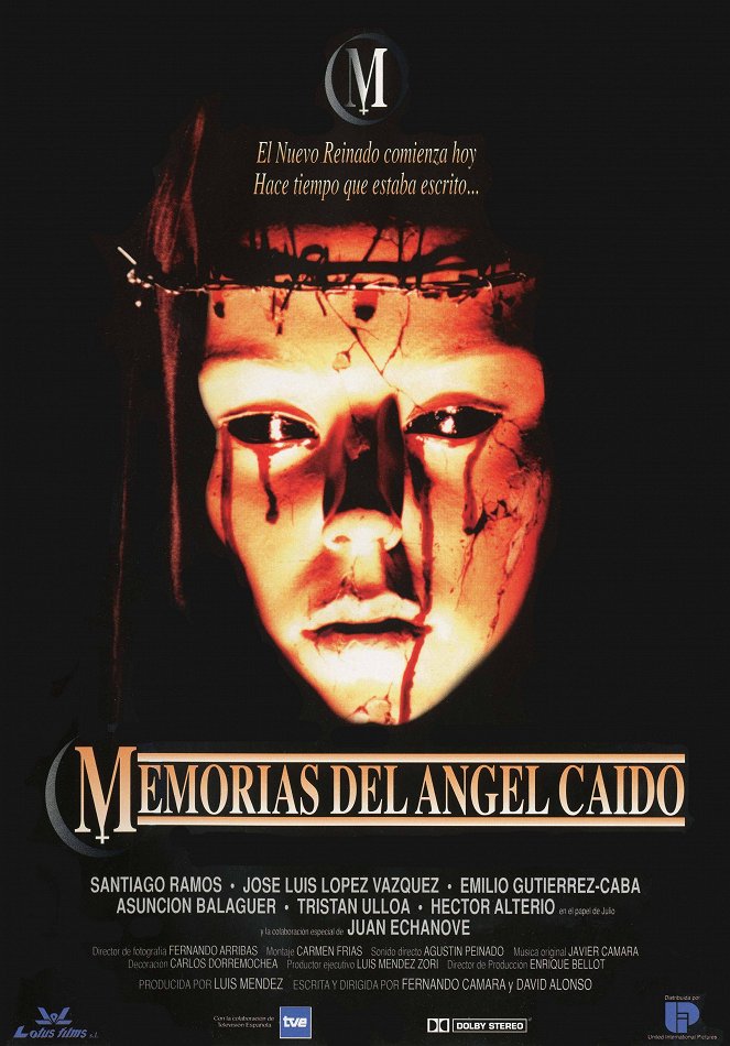 Memorias del ángel caído - Affiches