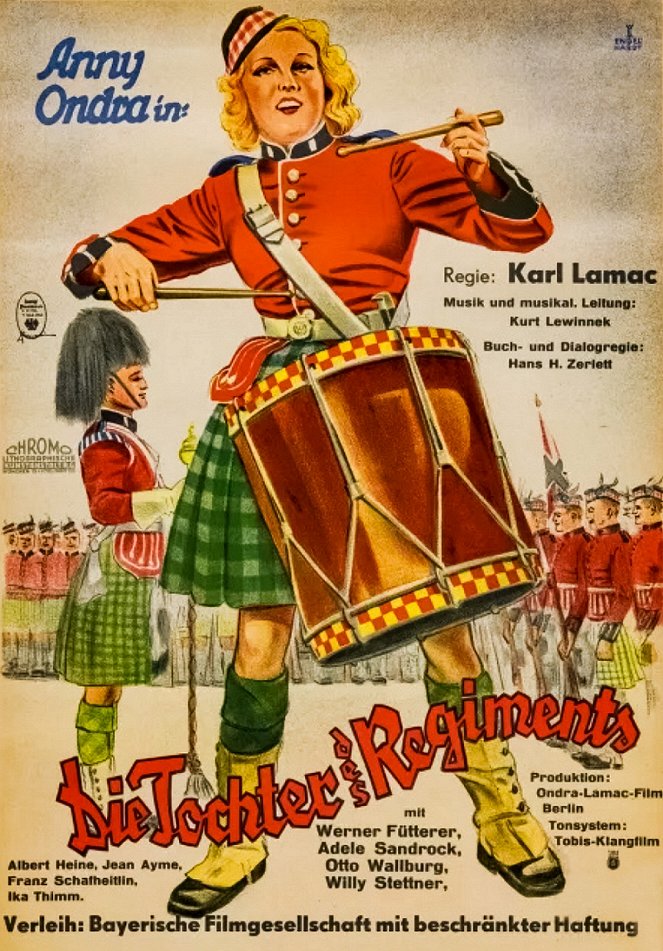 Die Regimentstochter - Posters
