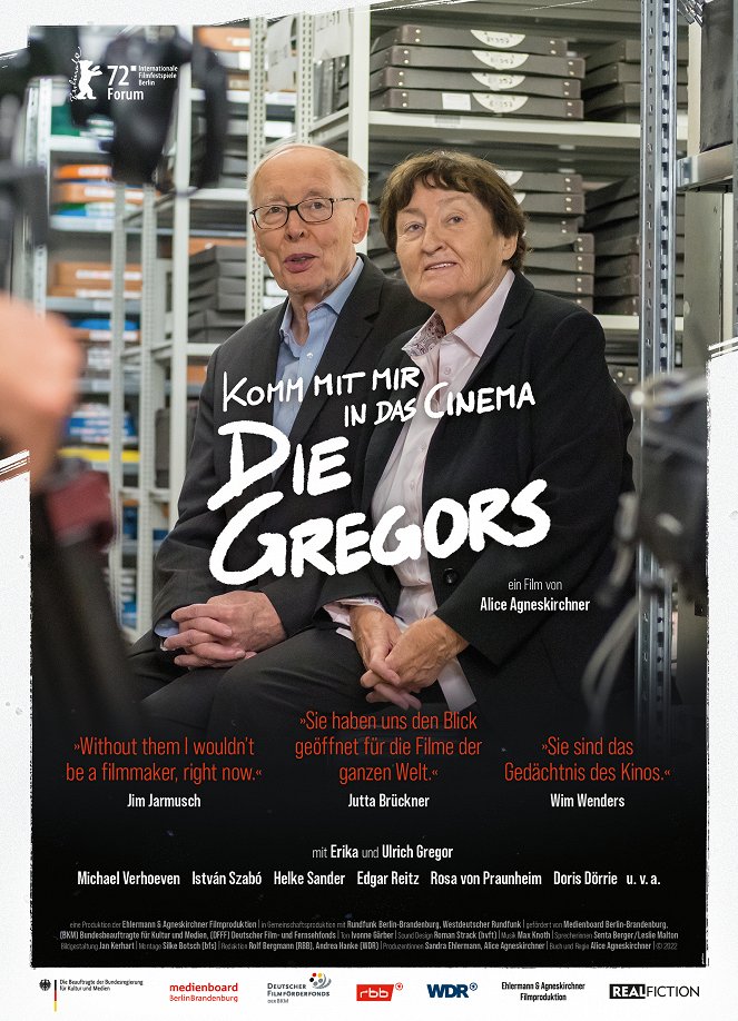 Komm mit mir in das Cinema - Die Gregors - Plakate