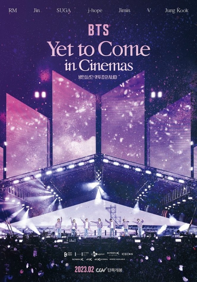 BTS: Yet to Come in Cinemas - Affiches