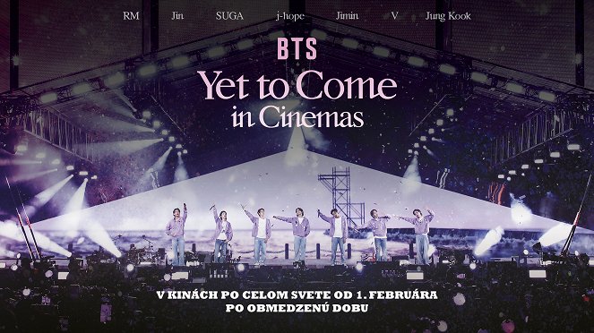 BTS: Yet to Come in Cinemas - Plagáty