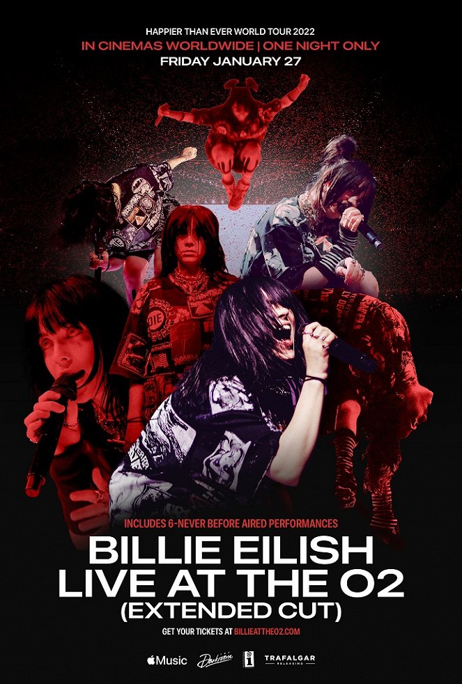 Billie Eilish: Live at the O2 (Extended Cut) - Affiches