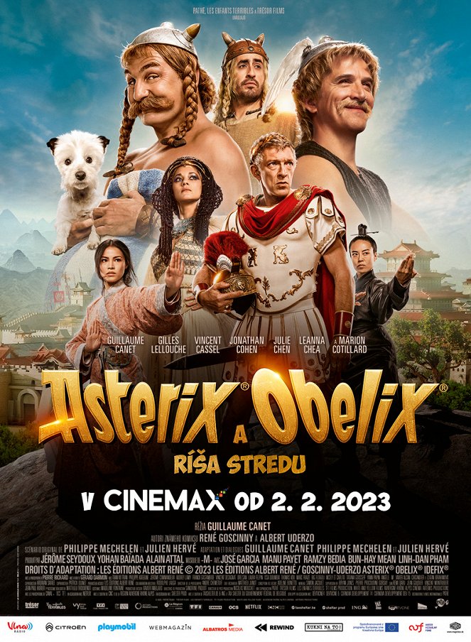 Asterix a Obelix: Ríša stredu - Plagáty