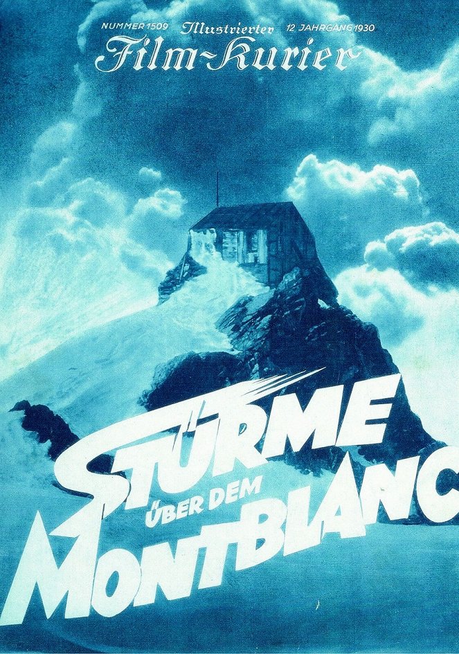Stürme über dem Mont Blanc - Plakate