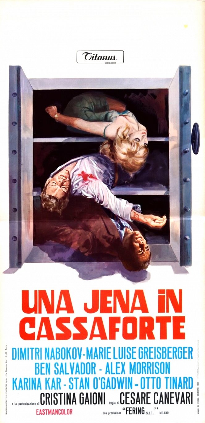 Una jena in cassaforte - Affiches