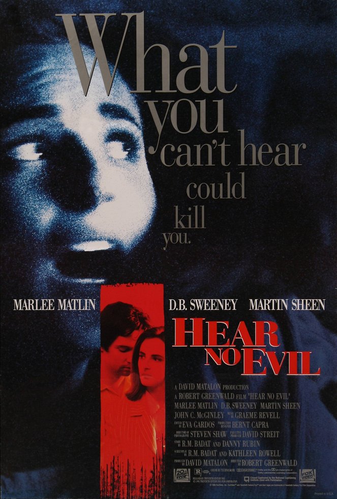 Hear No Evil - Posters
