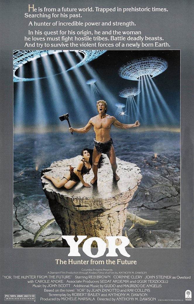 Yor, the Hunter from the Future - Posters