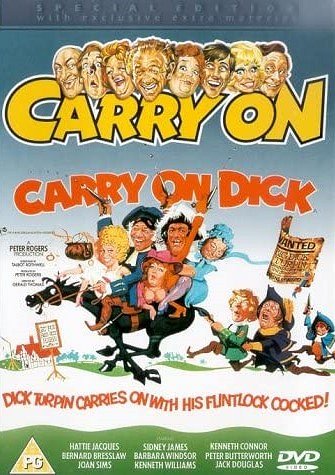 Carry On Dick - Carteles