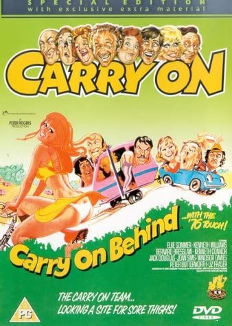 Carry On Behind - Affiches